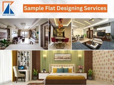 Sample flat designing services